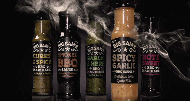 Big Sam's sauzen en marinades BBQ | De SmaakBeleving, keuze Big Sam's sauzen en marinades BBQ | De SmaakBeleving, keuze